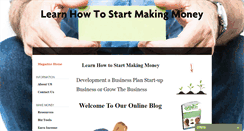 Desktop Screenshot of how-to-start-making-money.com